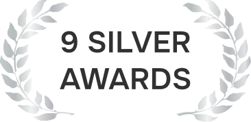 9 Silver Awards